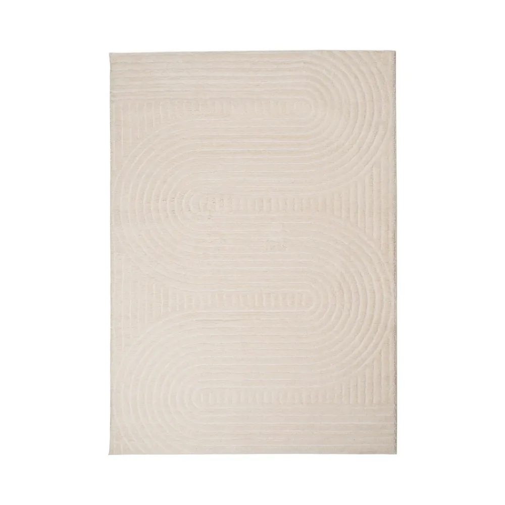 IXIA Alfombras^ALFOMBRA BEIGE 60% POLIÉSTER- 40% JUTE 160 X 230 CM