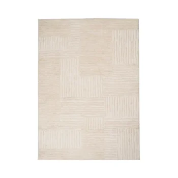IXIA Alfombras^ALFOMBRA BEIGE 60%POLIÉSTER- 40% JUTE 160 X 230 CM