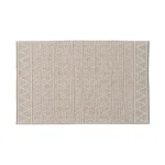 IXIA Alfombras^ALFOMBRA CREMA TEJIDO DECORACIÓN 160 X 230 CM