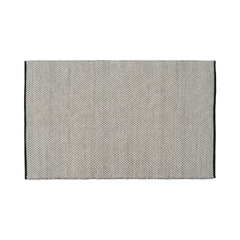 IXIA Alfombras^Alfombra De Tejido Blanco Y Negro 160 X 230 Cm