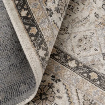 IXIA Alfombras^Alfombra De Viscosa Gris Estampada 200 X 300 Cm