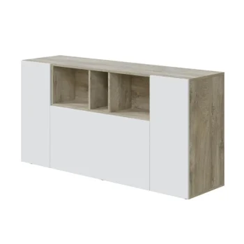 FORES Muebles De Salón^Aparador De Salón Loira 3 Puertas 3 Huecos 150 X  76 X 41 Cm