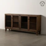 IXIA Muebles De Salón^APARADOR MARRÓN MADERA DE MANGO SALÓN 180 X 35 X 87 CM