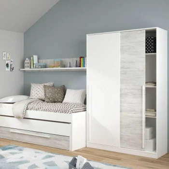 FORES Armarios Puertas Correderas^Armario Puertas Correderas Juvenil Elliot 120 X 200 X 50 Cm