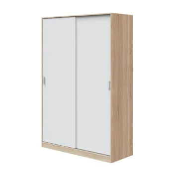 FORES Armarios Puertas Correderas^Armario Puertas Correderas TOP120F. Armario Roble Y Blanco 120 X 200 X 50 Cm