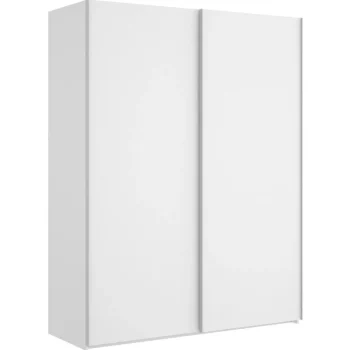 DEKIT Armarios Blancos|Armarios Puertas Correderas^Armario Slide 2 Puertas Correderas Blanco 150 X 204 X 65 Cm