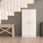 FORES Zapateros^Armario Zapatero Basic Blanco 55 X 108 X 36 Cm