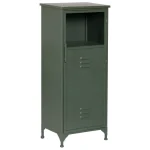 IXIA Armario Salón^Auxiliar Vitrina 1 Puerta Industrial Verde Menta 48 X 116 X 35 Cm