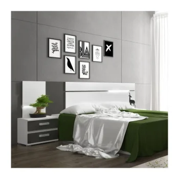 DISTRIGAL Cabeceros De Cama^Cabecero De Cama Carmen LED, Cabezal Colgante 259.8 X  60 X 4 Cm