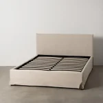 IXIA Canapés Abatibles^CAMA CANAPÉ BEIGE TEJIDO DORMITORIO 166 X 215 X 96 CM