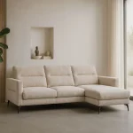 IXIA Chaise Longues^Chaise Longue Tapizado Conforta Crema 3 Plazas 238 X 87,5 X 160 Cm