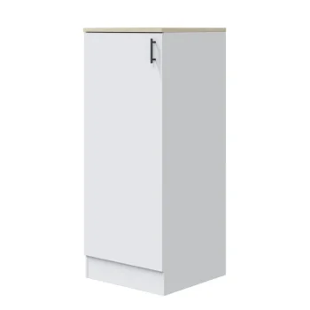 FORES Cocinas Completas Modernas^Cocina Completa 220 Cm Alicante Kira Blanco Brillo - Roble Canadian 220 X 211 X 60 Cm