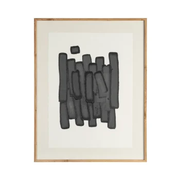 IXIA Cuadros^CUADRO ABSTRACTO MADERA-CRISTAL IMPRESO 76 X 3 X 98 CM