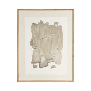 IXIA Cuadros^CUADRO ABSTRACTO MADERA-CRISTAL IMPRESO 76 X 3 X 98 CM