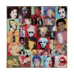 IXIA Cuadros^CUADRO IMPRESIÓN POP ART CRISTAL 80 X 80 CM