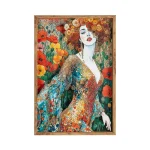 IXIA Cuadros^CUADRO MUJER MADERA-CRISTAL IMPRESO 43 X 3,50 X 63 CM