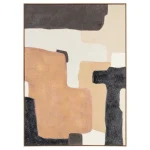 IXIA Cuadros^Cuadro Pintado A Mano Abstracto “Fragmentos En Tierra” 140 X 100 X 4 Cm