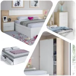 FORES Conjuntos Dormitorios Matrimonio Baratos^Dormitorio Completo Alaya