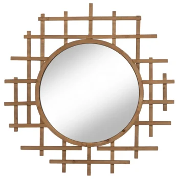 IXIA Espejos^Espejo Decorativo En Madera De Abeto 100 X 100 X 3 Cm