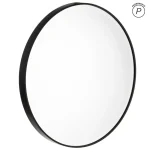 IXIA Espejos^Espejo Redondo En Aluminio Color Negro 100 X 100 X 4 Cm