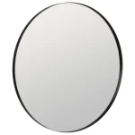 IXIA Espejos^Espejo Redondo Maco Aluminio Negro Diámetro 120 Cm
