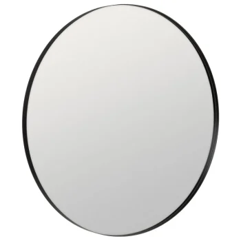 IXIA Espejos^Espejo Redondo Maco Aluminio Negro Diámetro 120 Cm