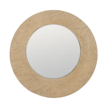 IXIA Espejos^Espejo Redondo Magnesio Beige 80 X 80 X 3 Cm