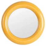 IXIA Espejos^Espejo Redondo Metálico Mostaza 79 X 79 X 5 Cm