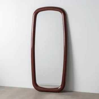 IXIA Espejos^Espejo Vestidor Vertical Marco DM Lacado En Color Granate 80 X 180 X 4,5 Cm