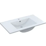 FORES Lavabos^Lavabo Cerámico Blanco Para Mueble 80 Cm