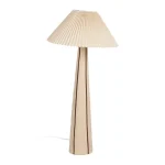 IXIA Iluminación^Lámpara De Pie Ceramica Beige - Marrón 53 X 103 X 53 Cm