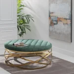 IXIA Mesas Auxiliares^Mesa Centro Verde Salón 110 X 110 X 43 Cm