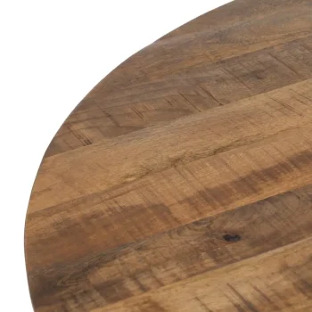 IXIA Mesas De Comedor^Mesa Comedor Redonda Madera De Mango 130 X 77 X 130 Cm