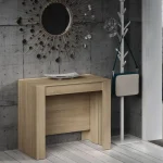 FORES Mesas Consola|Mesas De Comedor^Mesa Consola Extensible Roble Canadian 90 X 78 X 51 - 237 Cm ¡5 Posiciones!