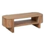 IXIA Mesas Auxiliares^Mesa De Centro Con Revistero Madera Creel Madera De Acacia 120 X 40 X 50 Cm