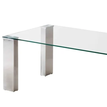 NAKURA Mesas Auxiliares^Mesa De Centro Cristal Corina 110 X 40 X 55 Cm