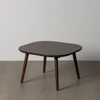IXIA Mesas Auxiliares^Mesa De Centro Cuadrada En Madera De Mango Marrón Oscuro 65 X 40 X 65 Cm