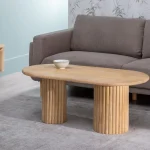 IXIA Mesas Auxiliares^Mesa De Centro De Madera Montmartre Color Natural 120 X 45 X 60 Cm