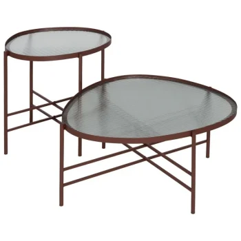 IXIA Mesas Auxiliares^Mesa De Centro Industrial 78 X 68 X 37 Cm