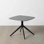 IXIA Mesas Auxiliares^Mesa De Centro Piedra Stone Negro 60 X 50 X 60 Cm