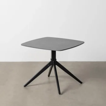 IXIA Mesas Auxiliares^Mesa De Centro Piedra Stone Negro 60 X 50 X 60 Cm