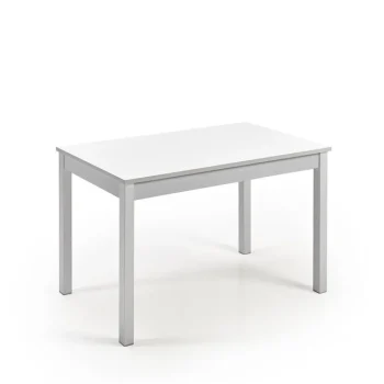 VELASCO Mesas De Cocina Fijas^Mesa De Cocina Fija Niza Laminado Blanco Tamaño A Elegir