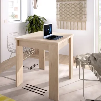 DEKIT Mesas De Cocina Plegables^Mesa De Cocina Plegable Bok Natural