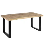 IXIA Mesas De Comedor^Mesa De Comedor De Madera De Mango 160 X 76 X 80 Cm