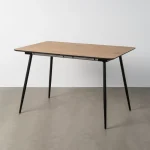 IXIA Mesas De Comedor^Mesa De Comedor Extensible Natural 120 - 160 X 75 X 80 Cm