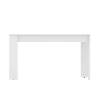 DEKIT Mesas De Comedor^Mesa De Comedor Fija Sami Blanca 139 X 77 X 81 Cm