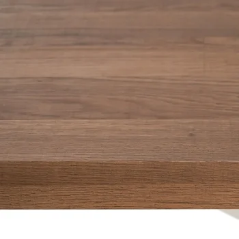 IXIA Mesas De Comedor^Mesa De Comedor Patas Entrelazadas Natural - Blanco 160 X 76 X 90 Cm