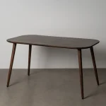 IXIA Mesas De Comedor^Mesa De Comedor Rectangular En Madera De Mango Marrón Oscuro 145 X 75 X 80 Cm