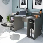 FORES Escritorios Juveniles Para PC|Escritorios Juveniles Minimalistas^Mesa Gamer Ozone, Mesa De Ordenador Gaming, Escritorio Gaming 136 X 88 X 67 Cm