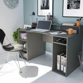 FORES Escritorios Juveniles Para PC|Escritorios Juveniles Minimalistas^Mesa Gamer Ozone, Mesa De Ordenador Gaming, Escritorio Gaming 136 X 88 X 67 Cm